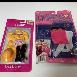 Vintage barbie outfits NRFB
